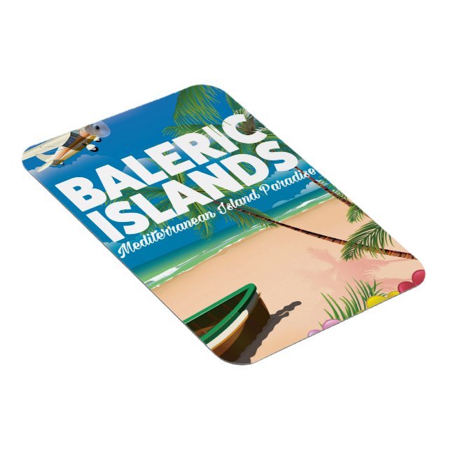 Ímã paraíso mediterrânico das ilhas baléricas (Lado Direito)