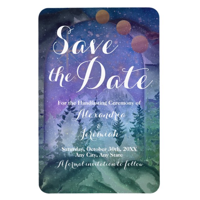 Ímã Paraíso nas Florestas Montanhosas (Vertical)