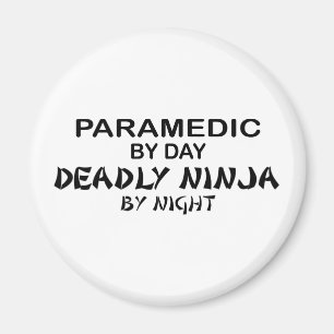 Imã Paramédico Ninja mortal em a noite