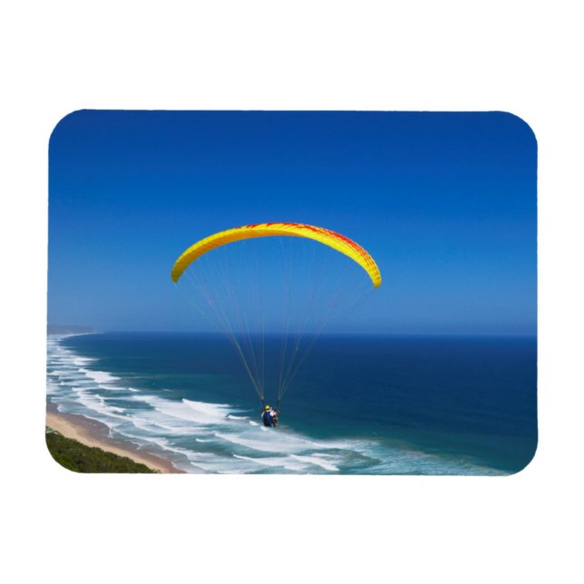 Ímã Parapente Perto da Natureza Selvagem, Rota do Jard (Horizontal)