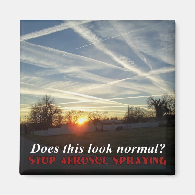 Imã Parar a pulverização do aerossol (Frente)