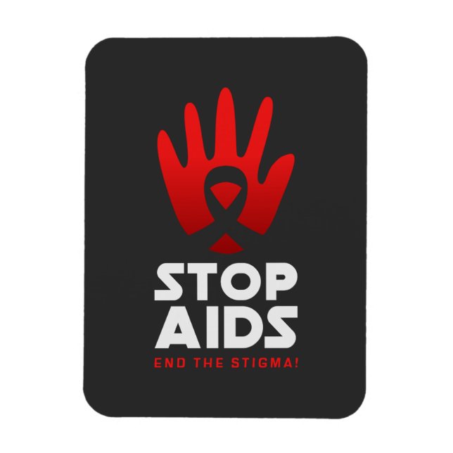 Ímã Parar Aids (Vertical)
