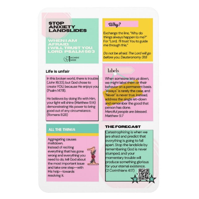 Ímã Parar Ansiedade Deslizamentos do Lado do Frigorífi (Vertical)