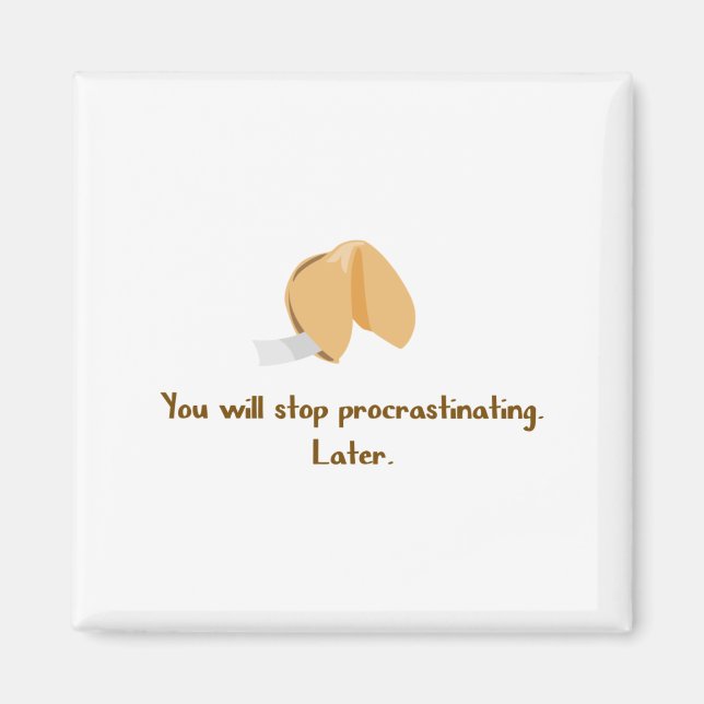 Imã Parar de Procrastinar (Frente)