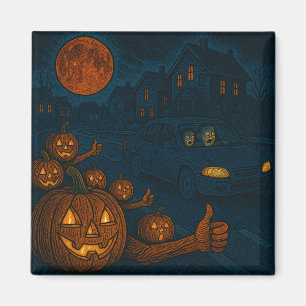 Imã Parar o carro no Halloween