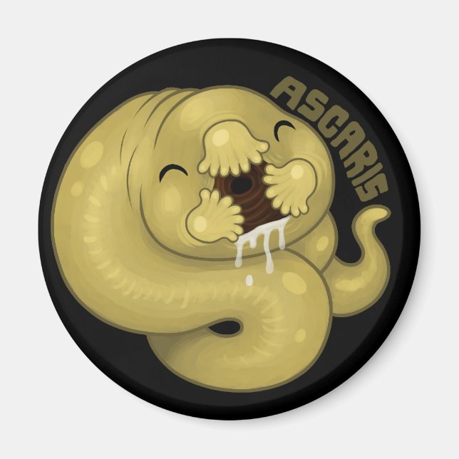 Imã PARASITAS: Ascaris (Frente)