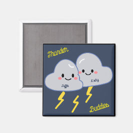 Imã Parceiros do Trovão Personalizados