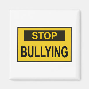Imã Pare com o Bullying Sinal amarelo