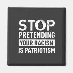 Imã Pare de fingir que seu racismo é patriotismo