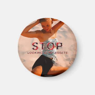 Imã Pare de olhar para meus ativos TEE