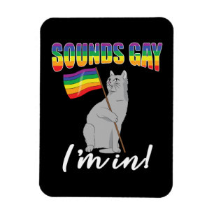 Ímã Parece Gay, estou em Gato