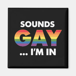 Imã Parece Gay Eu Sou Arco-íris Orgulho LGBTQ
