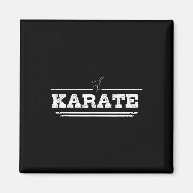 Imã Parecem Perplexos, Karate Gift, Para Karateka (Frente)