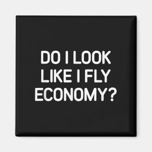 Imã Pareço que vôo na classe econômica, engraçado, pia