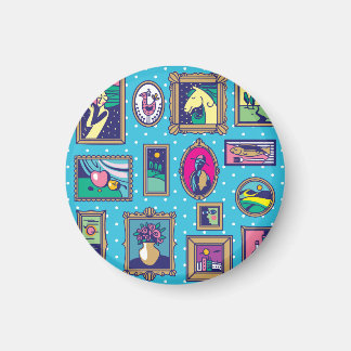 Imã Parede da Galeria: Coleção de Imagens Diversas