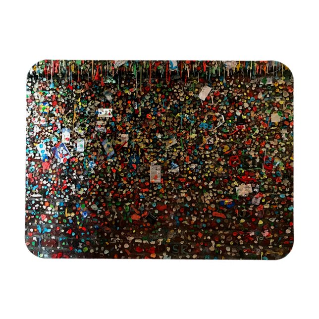 Ímã Parede de Goma Seattle nº 4 (Horizontal)