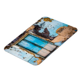 Ímã Parede e porta azuis