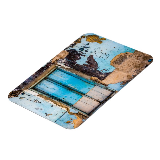 Ímã Parede e porta azuis (Left Side)