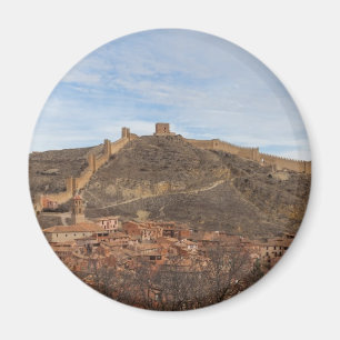 Imã Paredes Albarracín da catedral e da cidade,