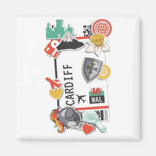 IMÃ PAREDES DE CARTÃO DE PASSAGEM