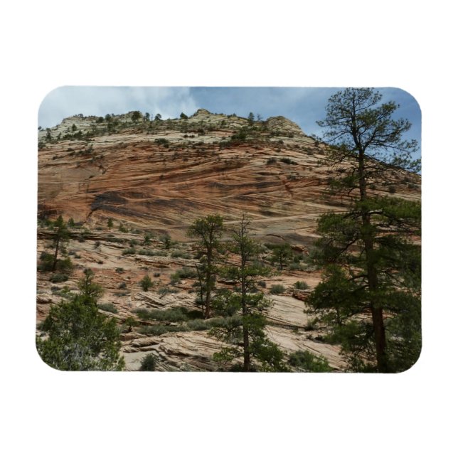 Ímã Paredes de Rocha Desgastadas no Parque Nacional Zi (Horizontal)
