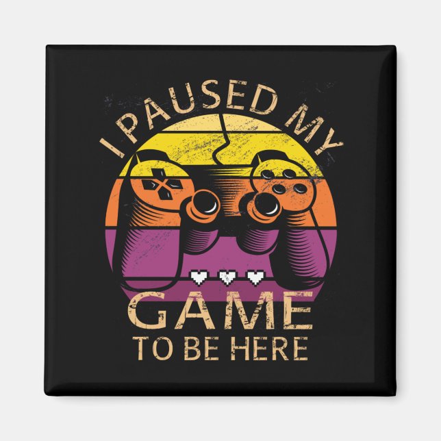 Imã Parei Meu Jogo Para Estar Aqui (Frente)