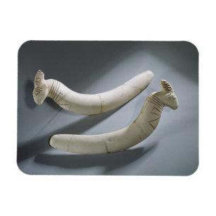 Ímã Pares de castanets, período de Thinite (iv do