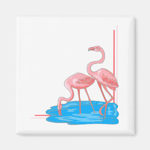 Imã Pares do flamingo