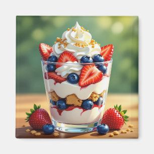 Imã Parfait de Frutas e Iogurte