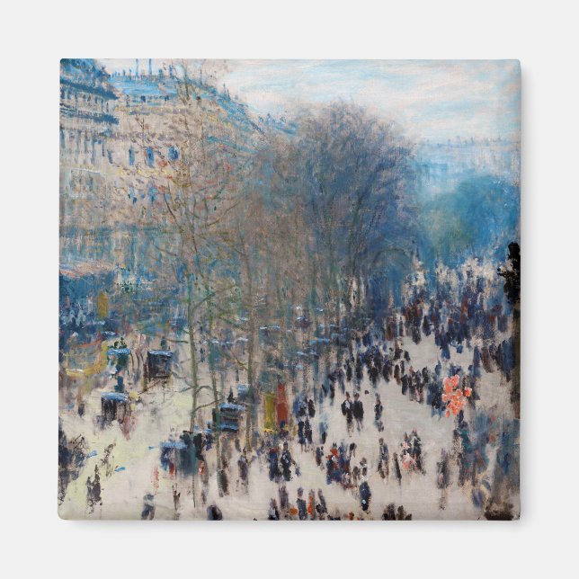 Imã Paris Boulevard, Claude Monet (Frente)