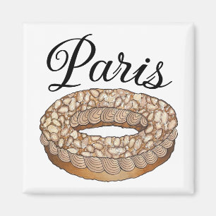 Imã Paris Brest Choux Paossserie French Patisserie Fra
