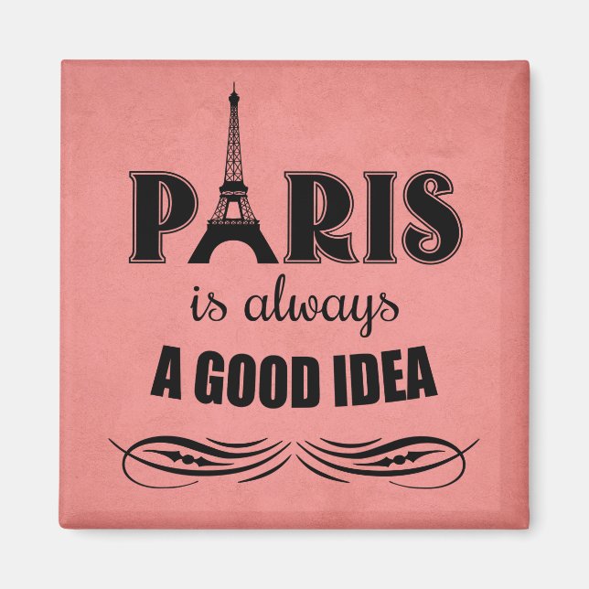 Imã Paris é sempre uma boa ideia (Frente)