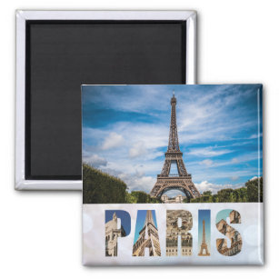 Imã Paris Eiffel Tower France Viagem da cidade frances