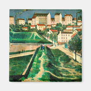 Imã Paris Fortificação por C.R.W. Nevinson, 1913