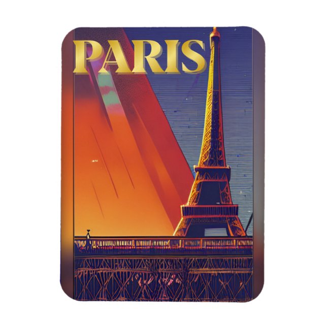 Ímã Paris França (Vertical)