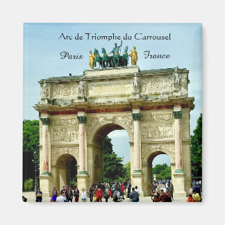 Imã Paris França - Arco do Triunfo do Carrousel