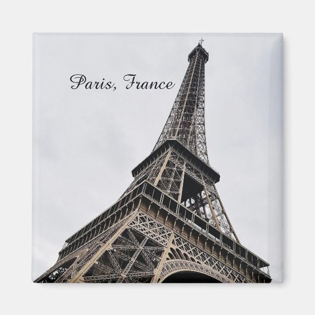 Imã Paris, França - Ímã da Torre Eiffel (Frente)
