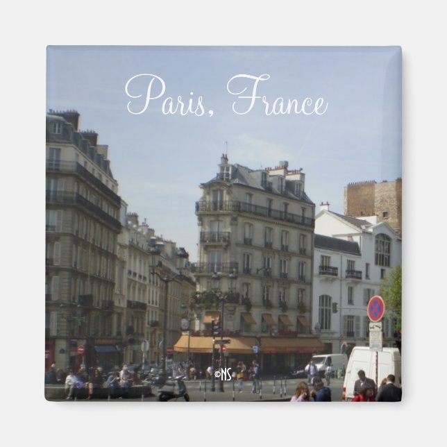 Imã Paris, França Magnet (Frente)