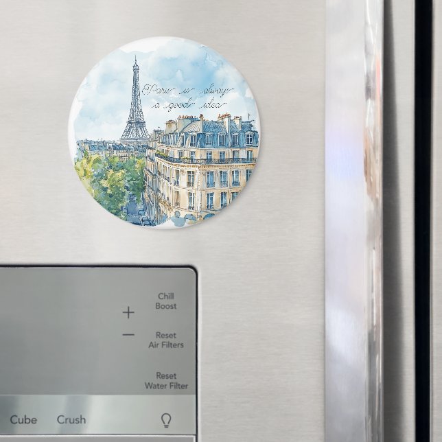 Imã Paris is Always A Good Idea Passport (In Situ (Fridge))