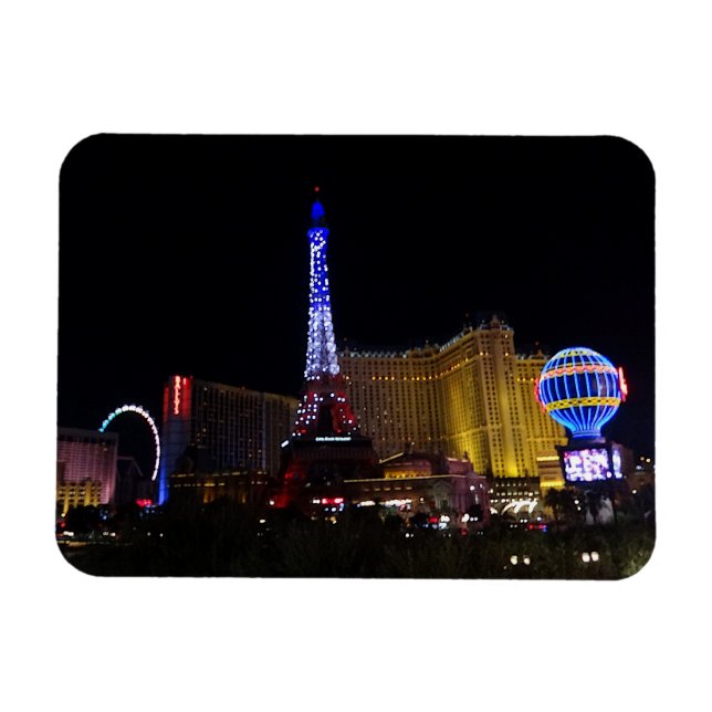 Ímã Paris Las Vegas Hotel & Casino #6 Magnet (Horizontal)