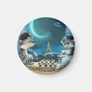 Imã Paris por Magnet do Círculo Noturno (Várias dimens