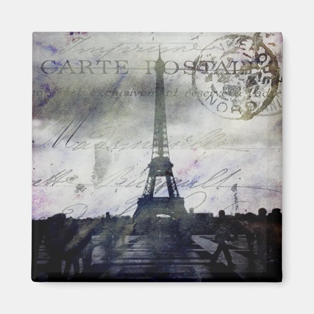 Imã Paris texturizada na Lavanda (Frente)