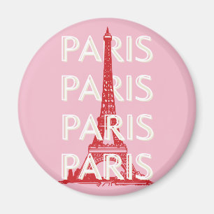Imã Paris, Viagem, Arte Retroativa, Rosa