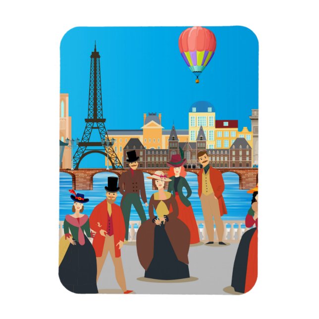 Ímã Paris vitoriana (Vertical)