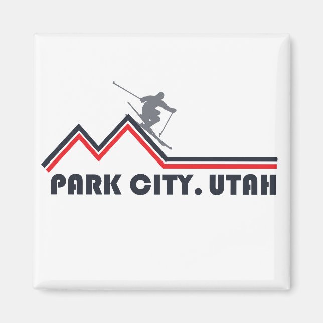 Imã Park City Utah — estância de esqui (Frente)