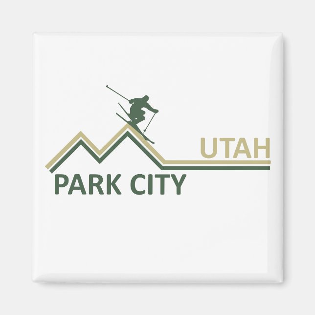 Imã Park City Utah — estância de esqui (Frente)