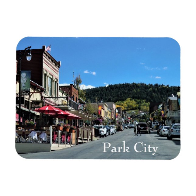 Ímã Park City, Utah Magnet (Horizontal)