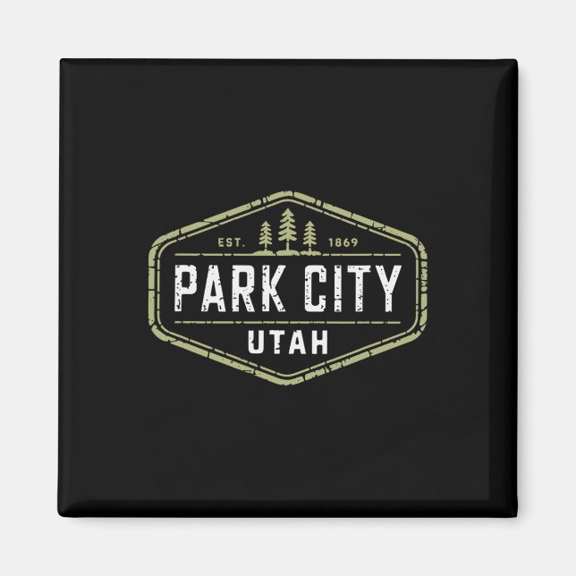 Imã Park City Utah Mountain Skining Design (Frente)