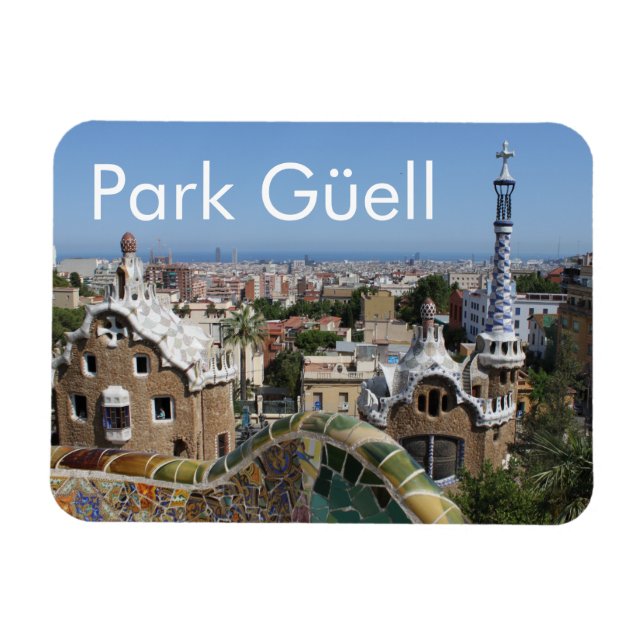 Ímã Park Güell, Barcelona, Espanha (Horizontal)
