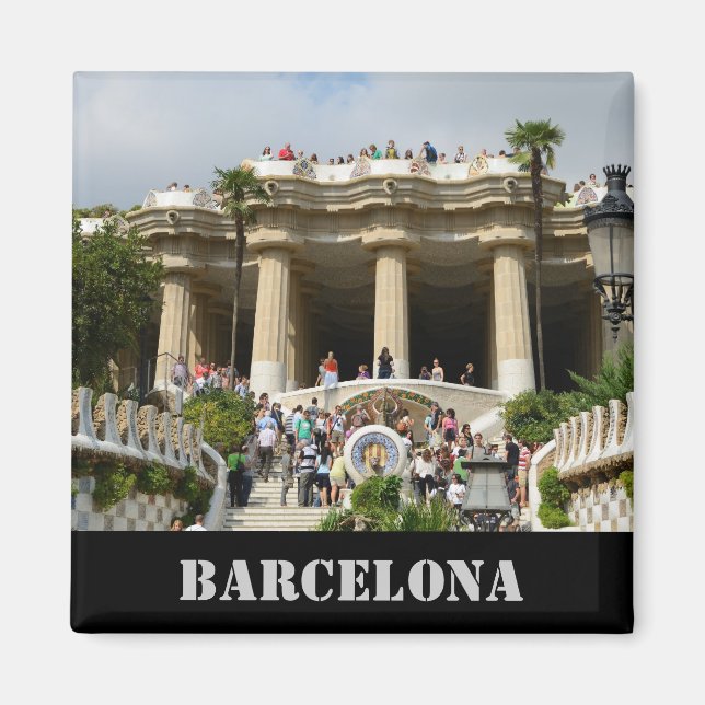 Imã Park Guell Magnet (Frente)